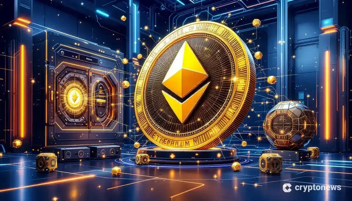 イーサリアムの大規模移転を象徴するデジタルイメージ