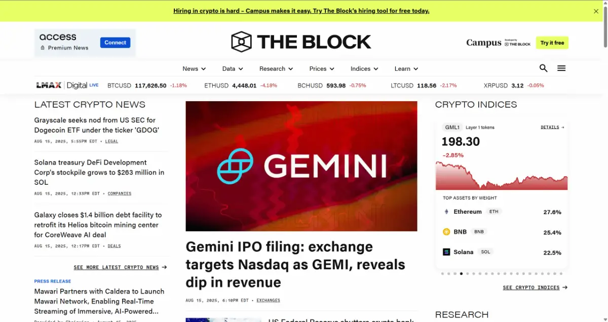 The Block公式サイト