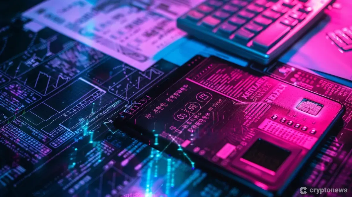 仮想通貨（暗号資産）担保ローンを計算機で計算するイメージ