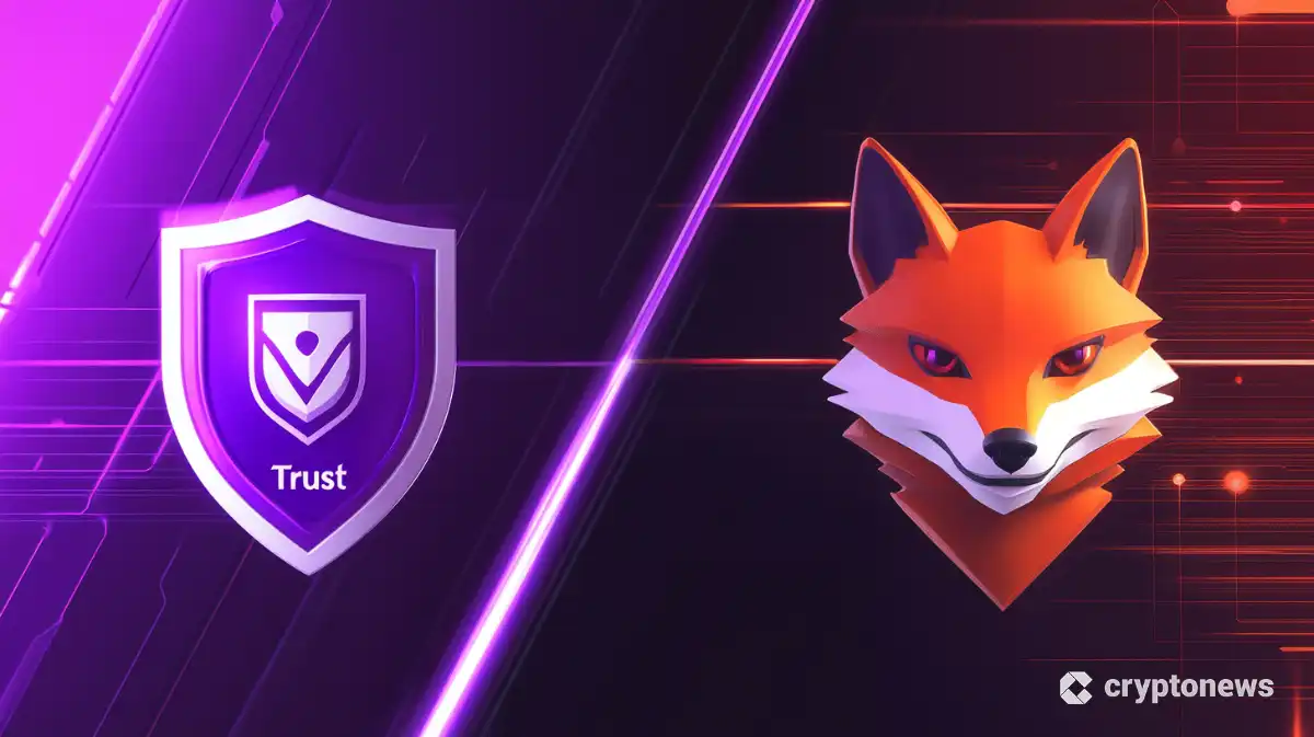 トラストウォレットとメタマスクのイメージ