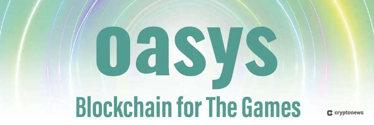 仮想通貨オアシスのホームページのロゴ