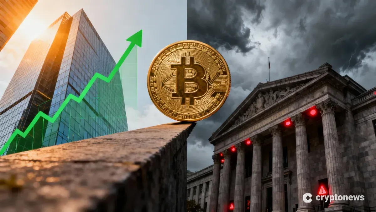 晴天の成長シナリオと嵐のインフレ懸念の狭間でバランスを取るビットコイン