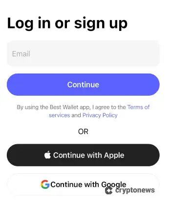 ベストウォレットのホームページ