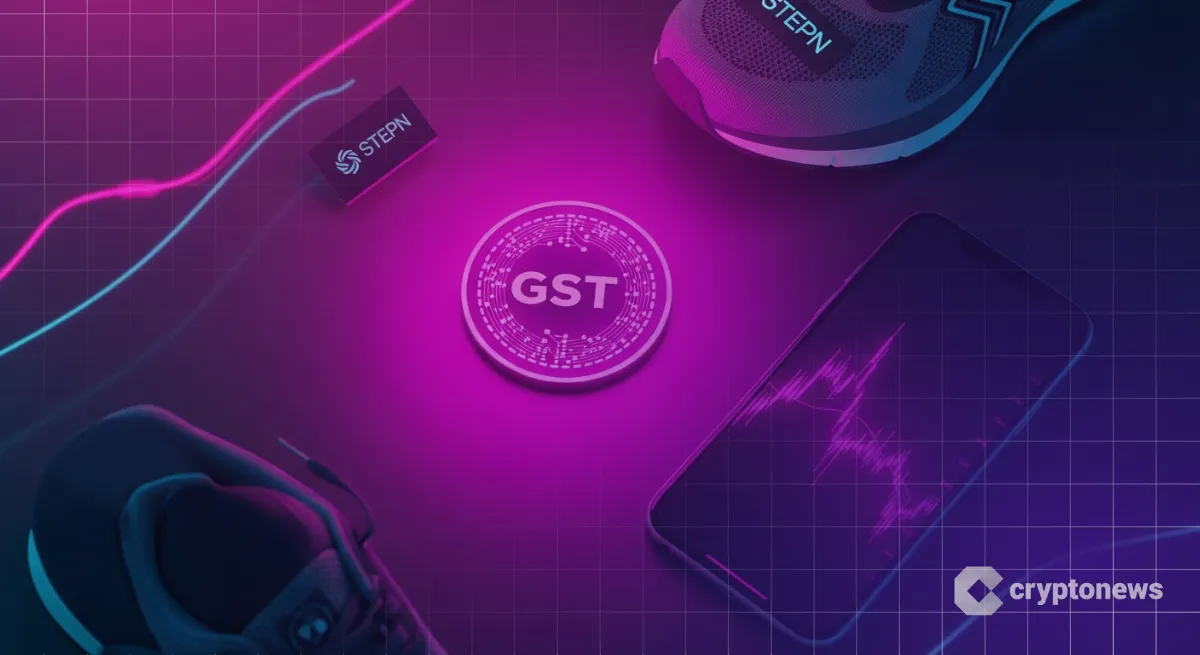 GSTロゴ入りコインとランニングシューズ、スマートフォンの価格チャート