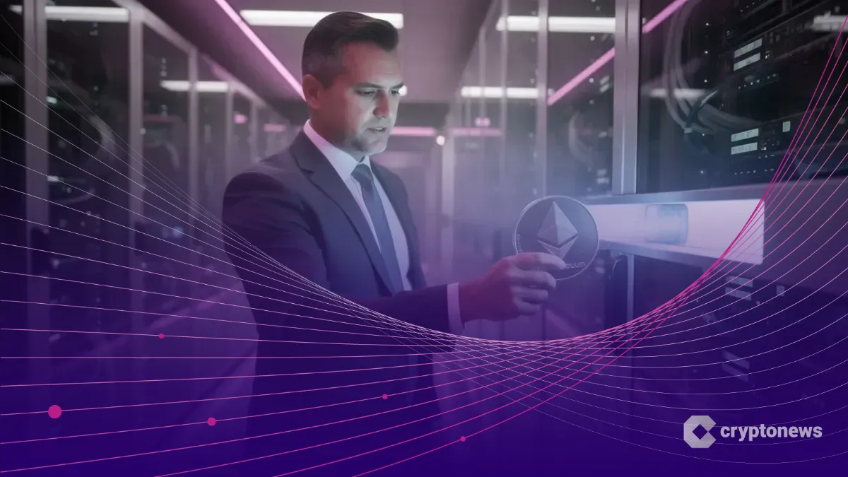 データセンターでイーサリアムをステーキング運用する米国企業の幹部