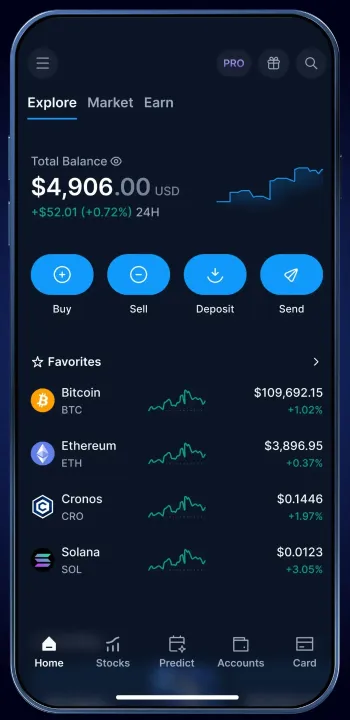 クリプトドットコムのホームページ 3