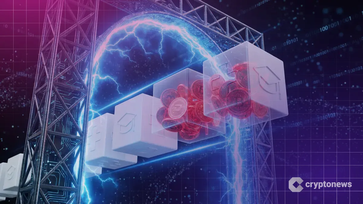 韓国税関のハイテクゲートが偽装された取引データ内の不正仮想通貨をスキャンして摘発する様子