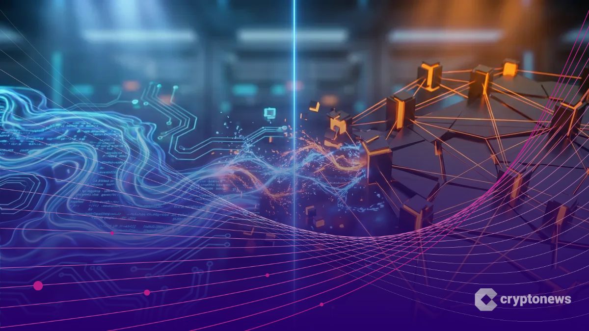 LiquidChainの流動的な青いエネルギーとBlockDAGの幾何学的なブロック構造の対比