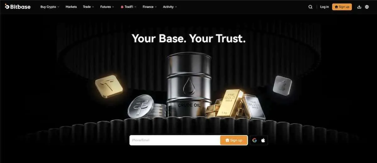 BitbaseのPCファーストビュー