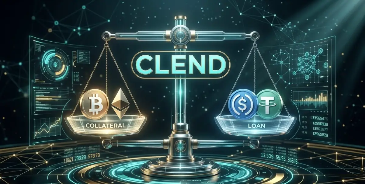 暗号資産担保ローンサービスClendのイメージ画像