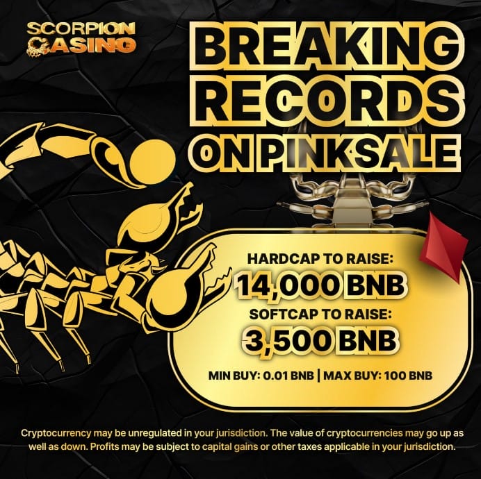 Scorpion casino presale