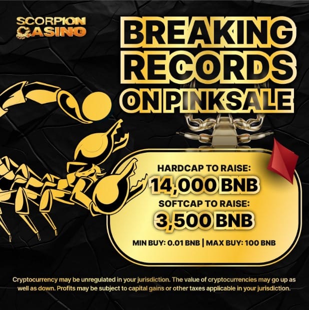 Scorpion Casino pinksale