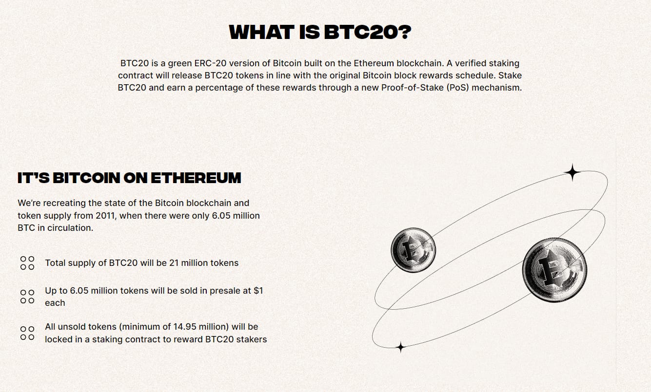BTC20 Token Koers Verwachting – Kan dit alternatief voor BTC x10 gaan?
