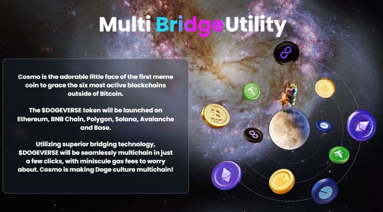 Dogeverse multi bridge, beste goedkope cryptomunten met potentie
