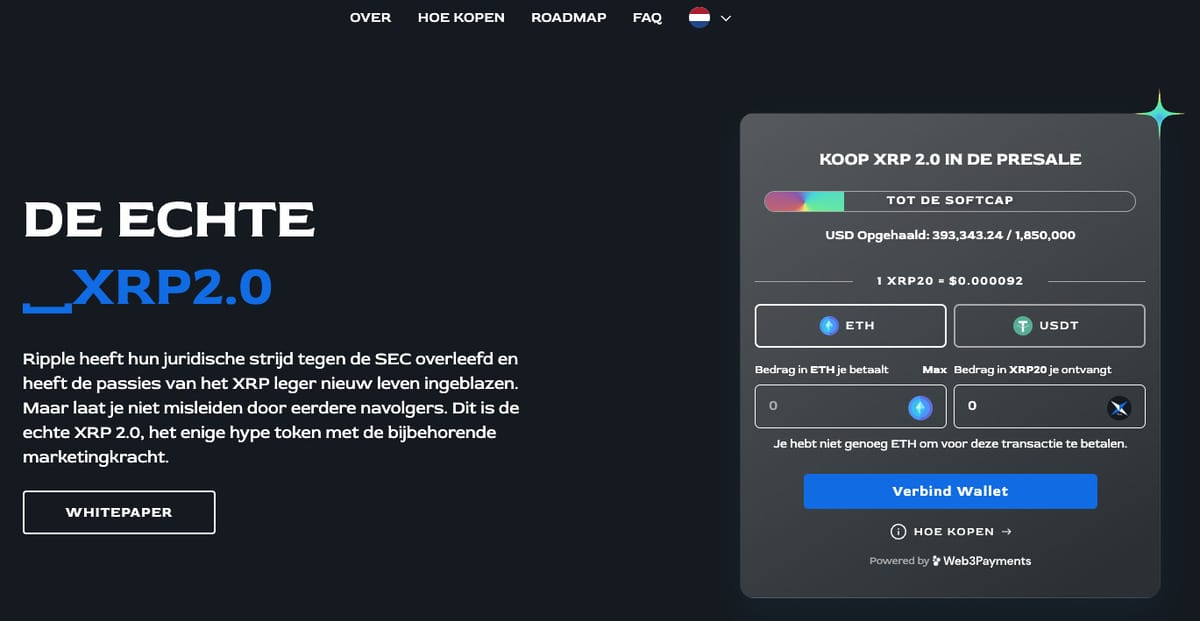 Hoe Werkt XRP20 Kopen – Beginnersgids Investeren in XRP20 Token