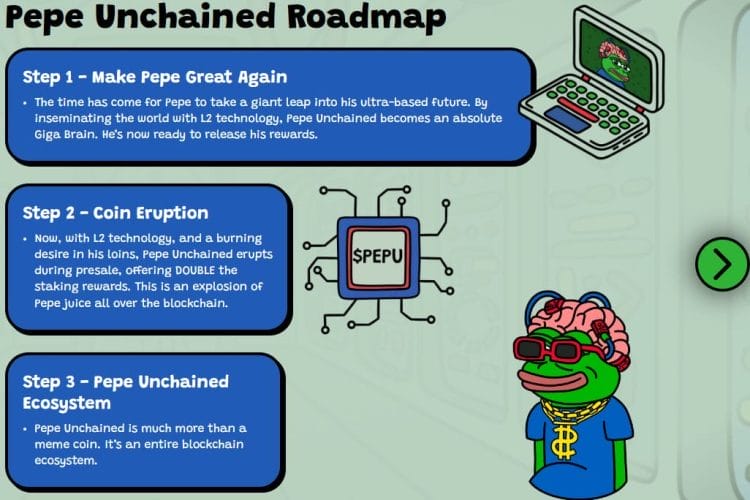 pepe unchained roadmap
