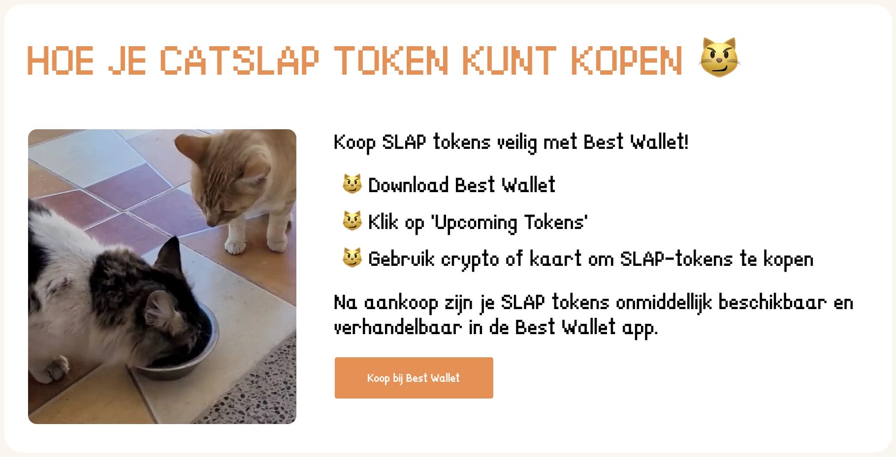 CatSlap $SLAP tokens kopen