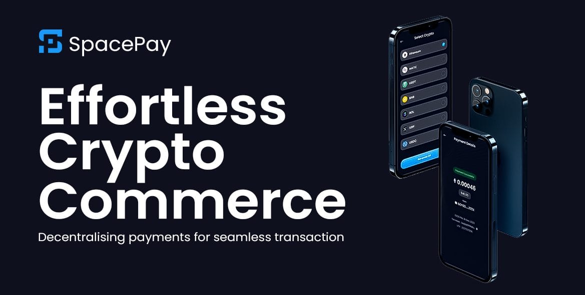 SpacePay maakt crypto betalingen zeer eenvoudig