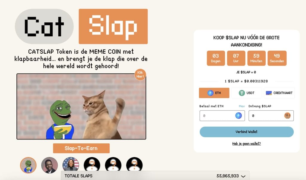 CatSlap $SLAP - Presale