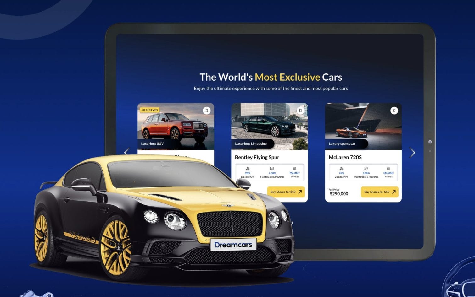 Eigenaar worden van een luxe auto met dank aan Dreamcars