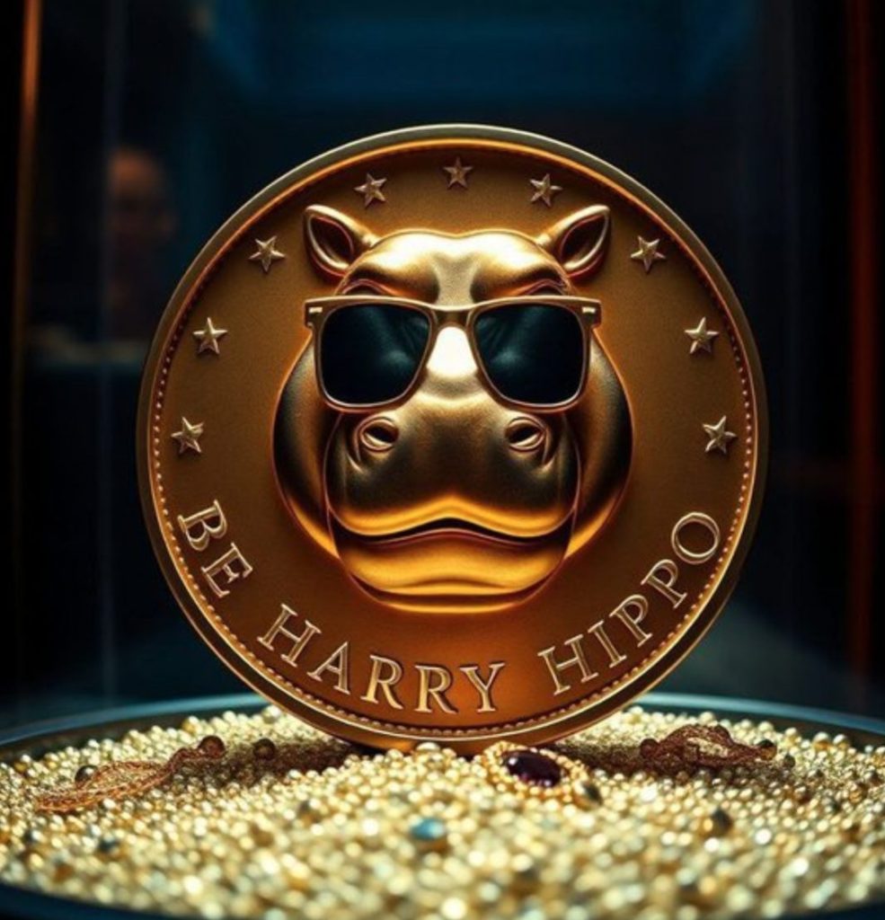 Harry Hippo presale meme coin