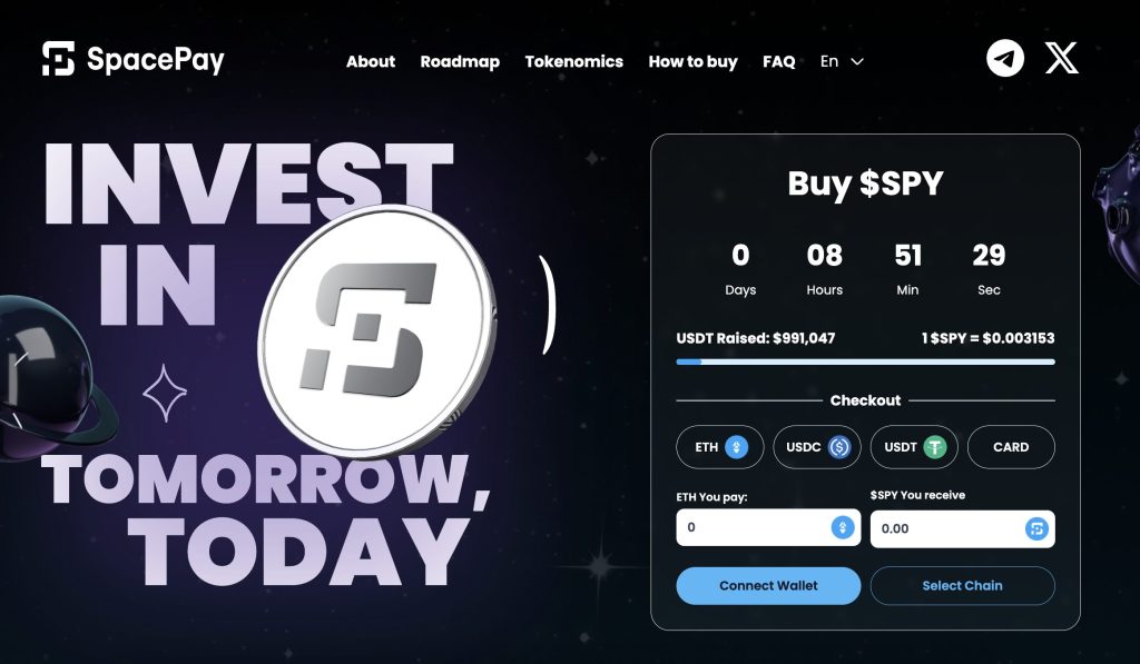 Spacepay $SPY presale