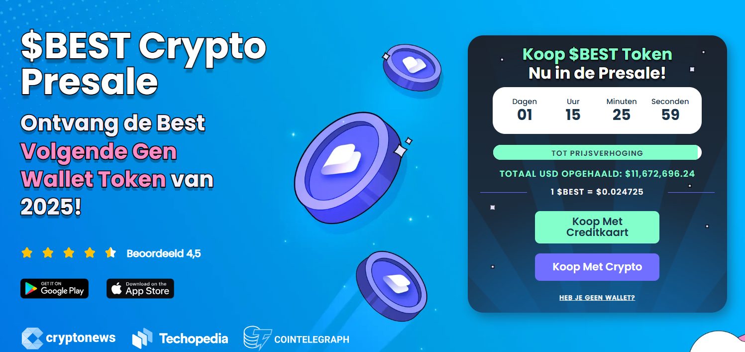 Best Wallet Token, beste kleine crypto met potentie