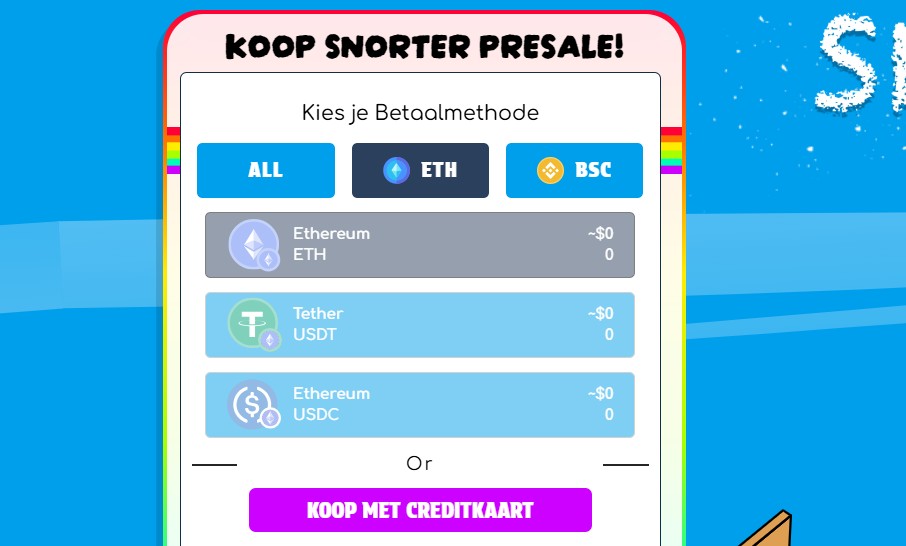 snorter koopgids crypto selecteren