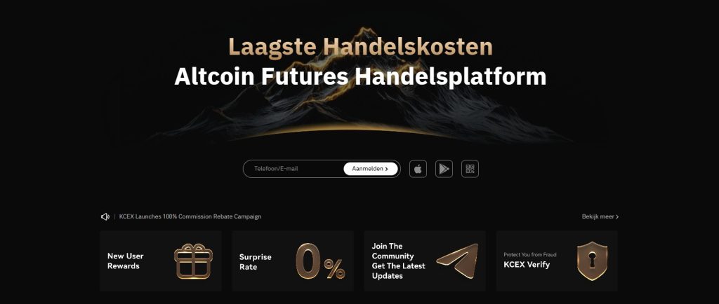 Simpel copy trading platform crypto KCEX