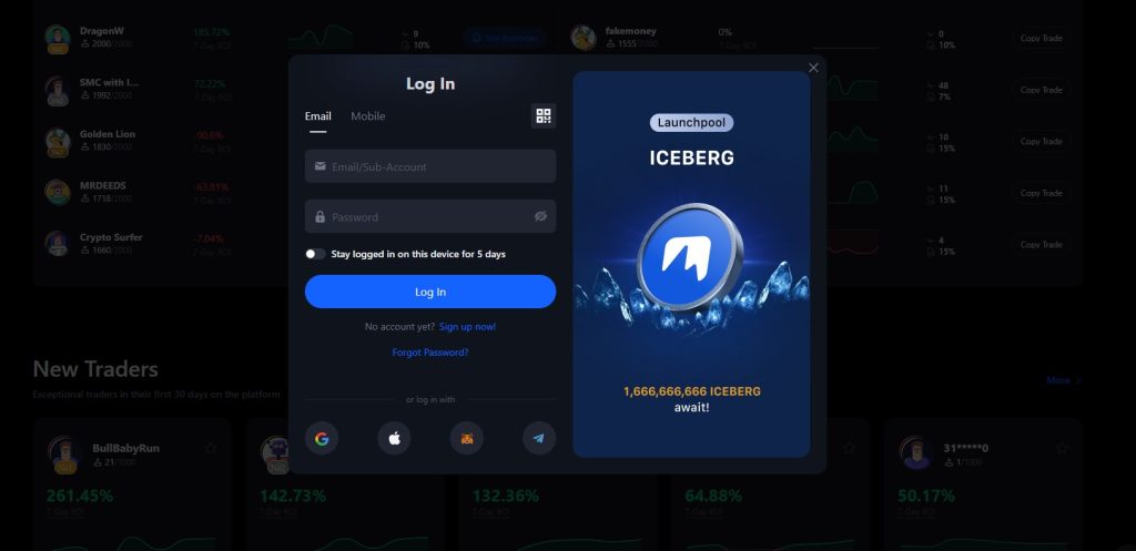 Begin bij het beste copy trading platform crypto