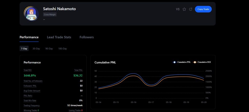 kies je trader bij MEXC