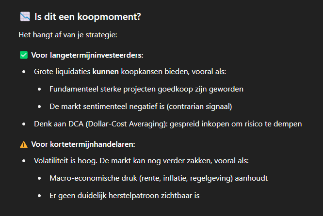 ChatGPT voorspelt beste crypto investeringsmoment