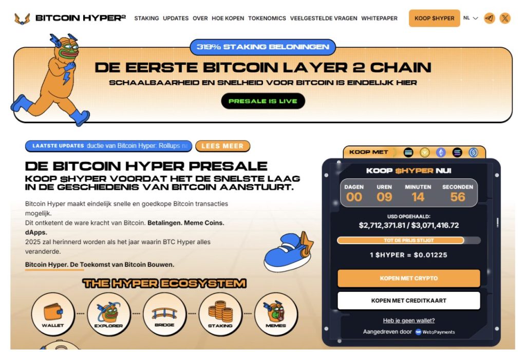 Bitcoin Hyper ($HYPER) presale 2025