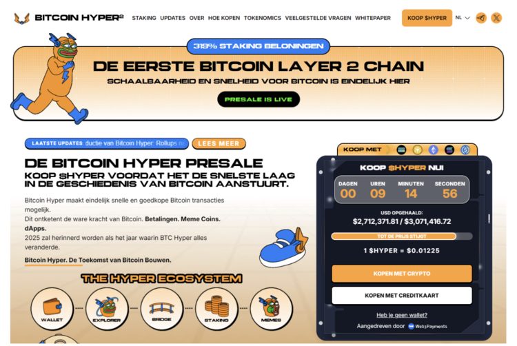 Bitcoin Hyper ($HYPER) presale 2025