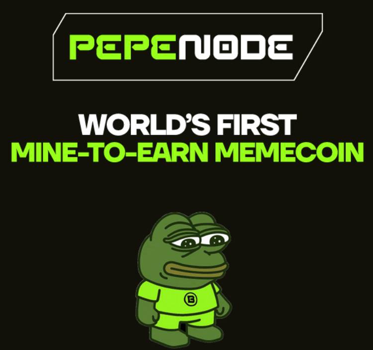 PEPENODE, de eerste mine-to-earn meme coin