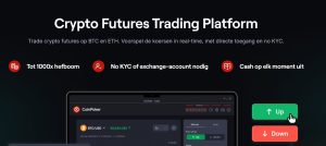 CoinFutures review - homepagina NL