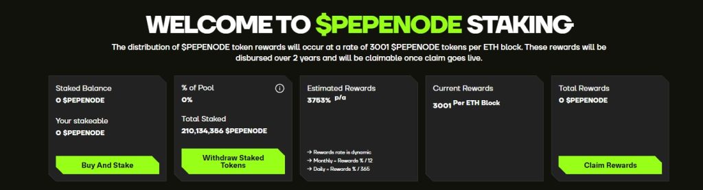pepenode crypto staking