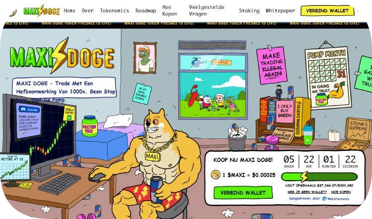 Maxi Doge presale welke altcoins gaan stijgen