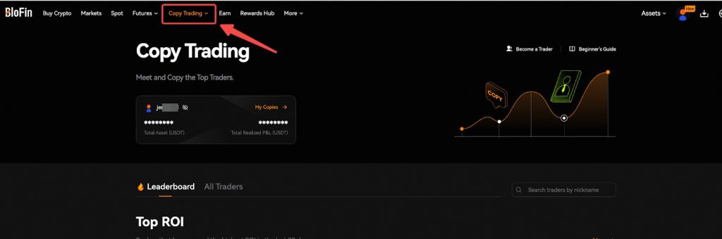 Copy traden op BloFin