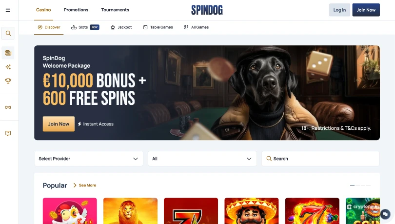 Spindog casino cruks