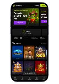 Instasino, beste casino zonder limiet