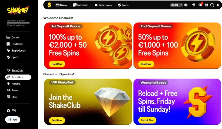 Shakebet, beste bookmakers Nederland