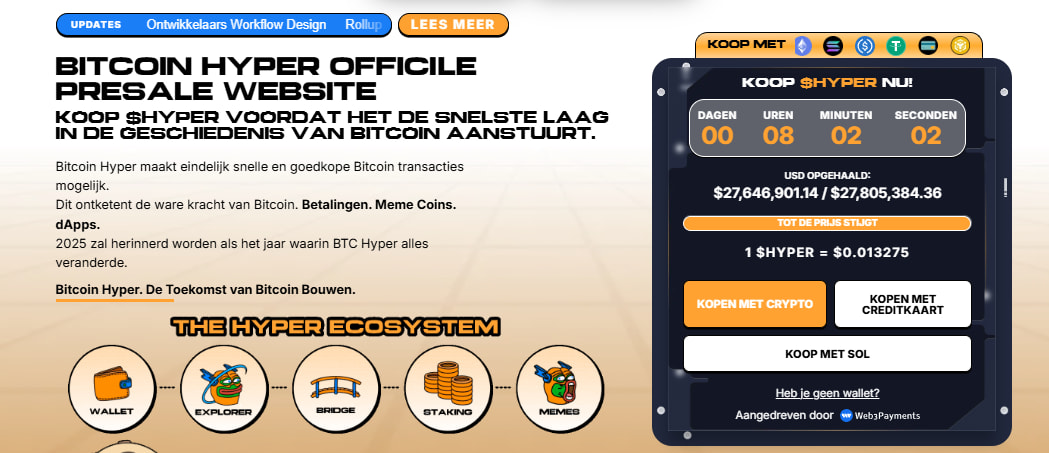 Bitcoin Hyper presale