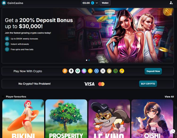 coincasino - nieuwste casino's van nederland