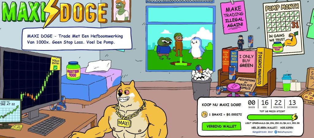 maxi doge presale 9 december