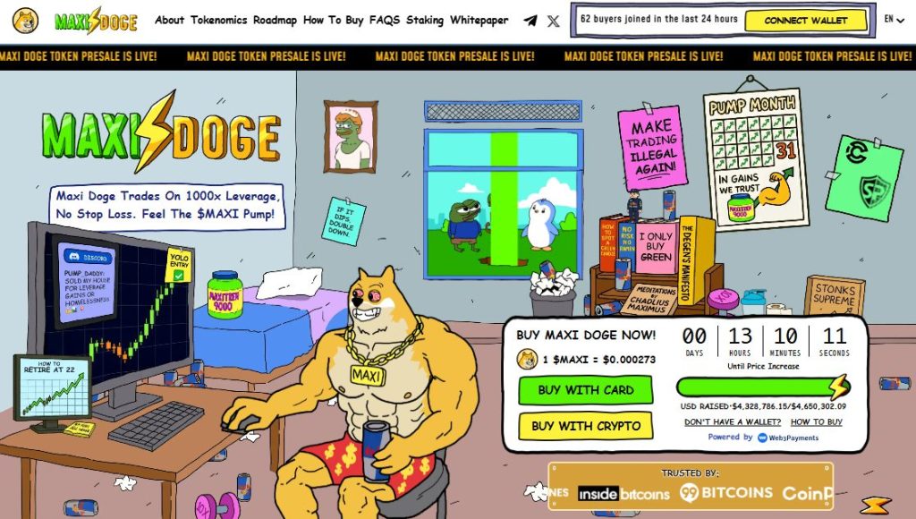 maxi doge presale