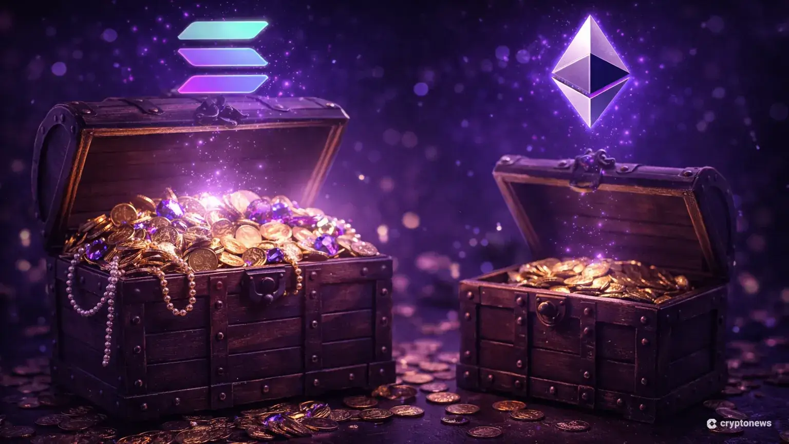 SOL vs ETH 2026: omzet cijfers schokken crypto investeerders