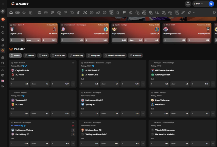 Gxbet. , beste bookmakers Nederland sportsbook