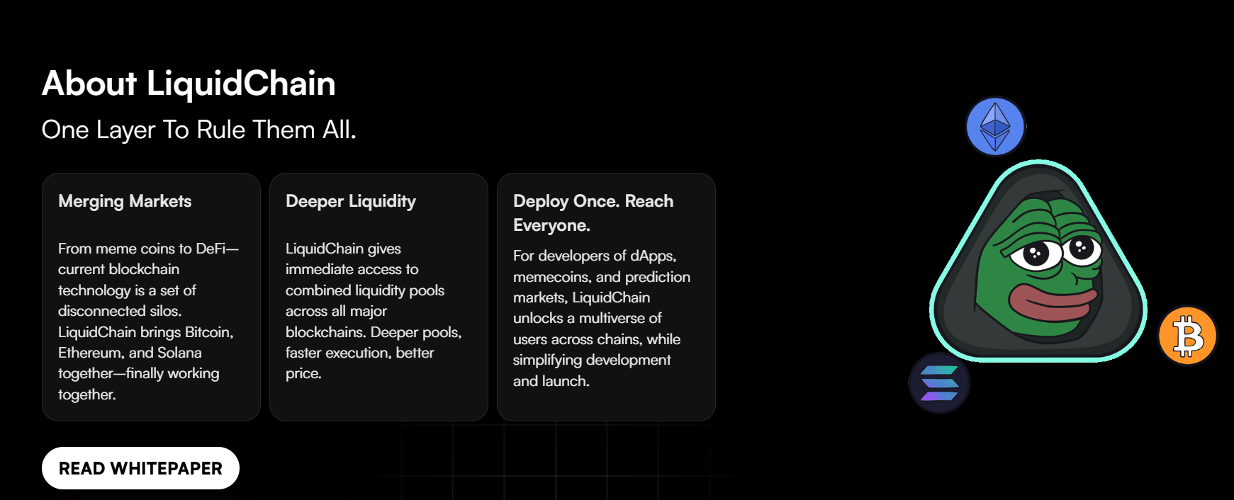 Over de doelstellingen van LiquidChain's infrastructuur