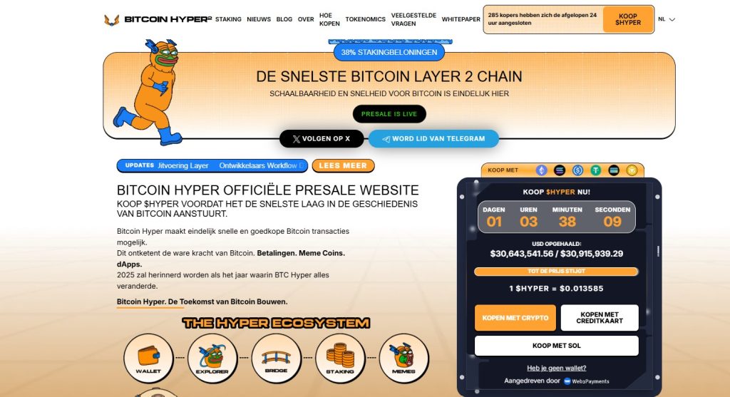 Bitcoin Hyper presale $HYPER